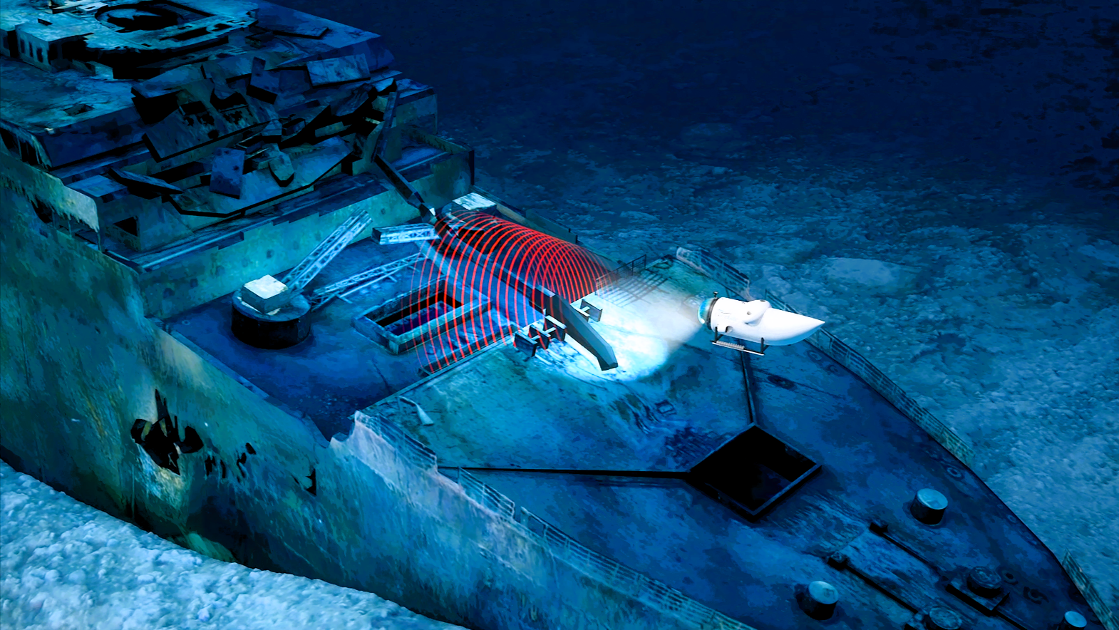 Titanic U-Boot verschollen! Touristen an Bord - Sie wollten einen Tauchgang zur Titanic machen!