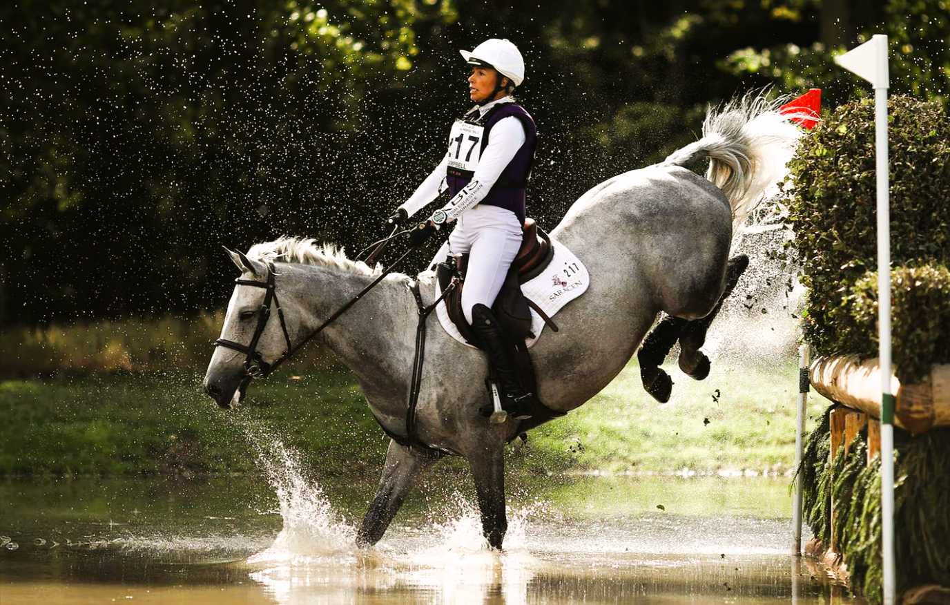 Trauer! Tödlicher Unfall bei Reitveranstaltung - Vielseitigkeitsreiterin stürzt in Wassergraben stirbt!