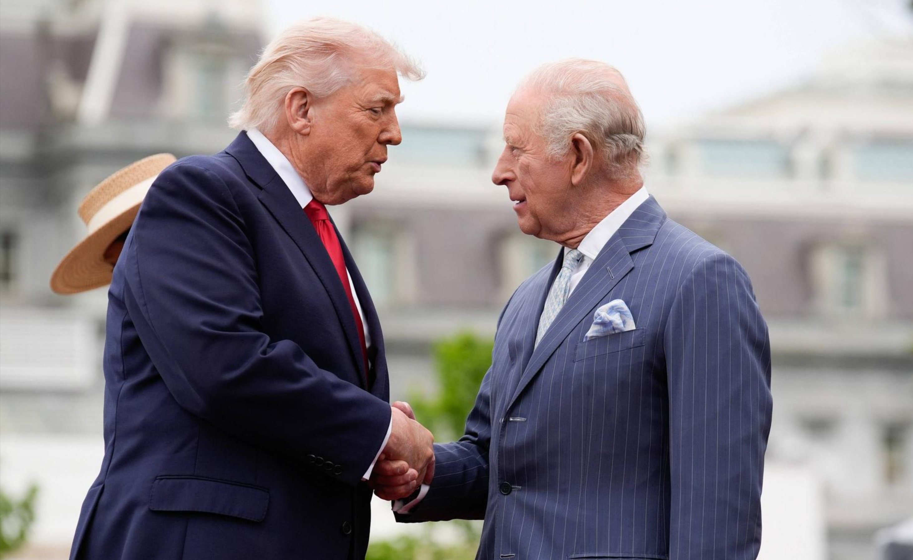 Trump Claims Distant Connection to King Charles — Now Aims for Buckingham Palace!